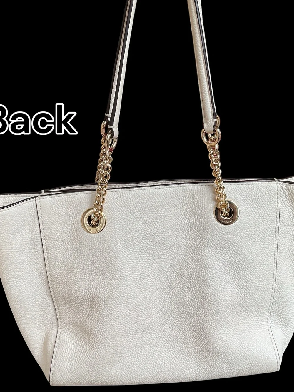 Coach Turnlock Chain Tote #57107
